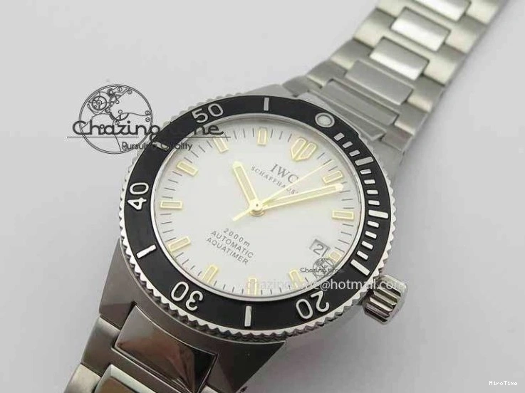 MIROTIME 0401 Aquatimer Automatic SS Noob Best Edition White Dial On SS Bracelet A Lightweight 7251